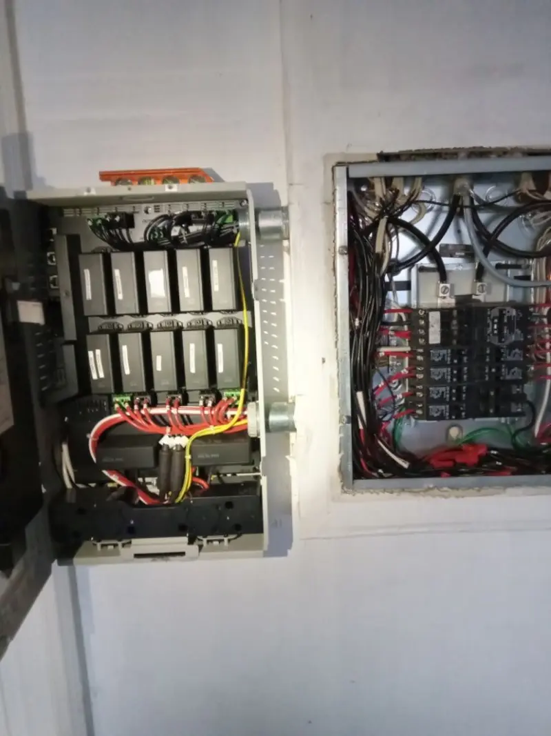 Electrical panel upgrade completed for Carbon Monoxide Detector Installation in Dryden